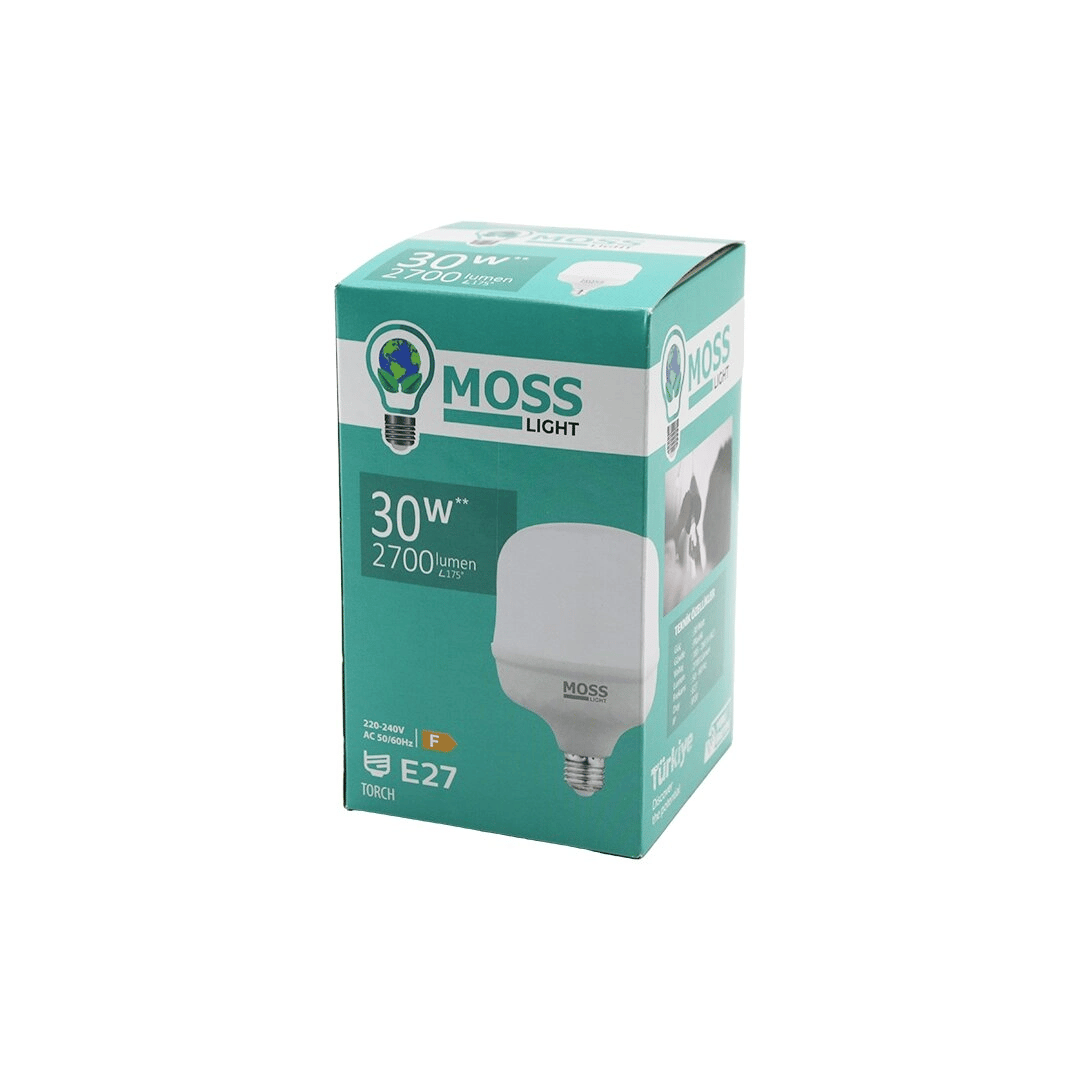 30w  Torch  Led Ampul Plastik E27 2700lumen L175° 5000 Saat Ömür Ip20 185-265v Ac Ms-3097 Bx40