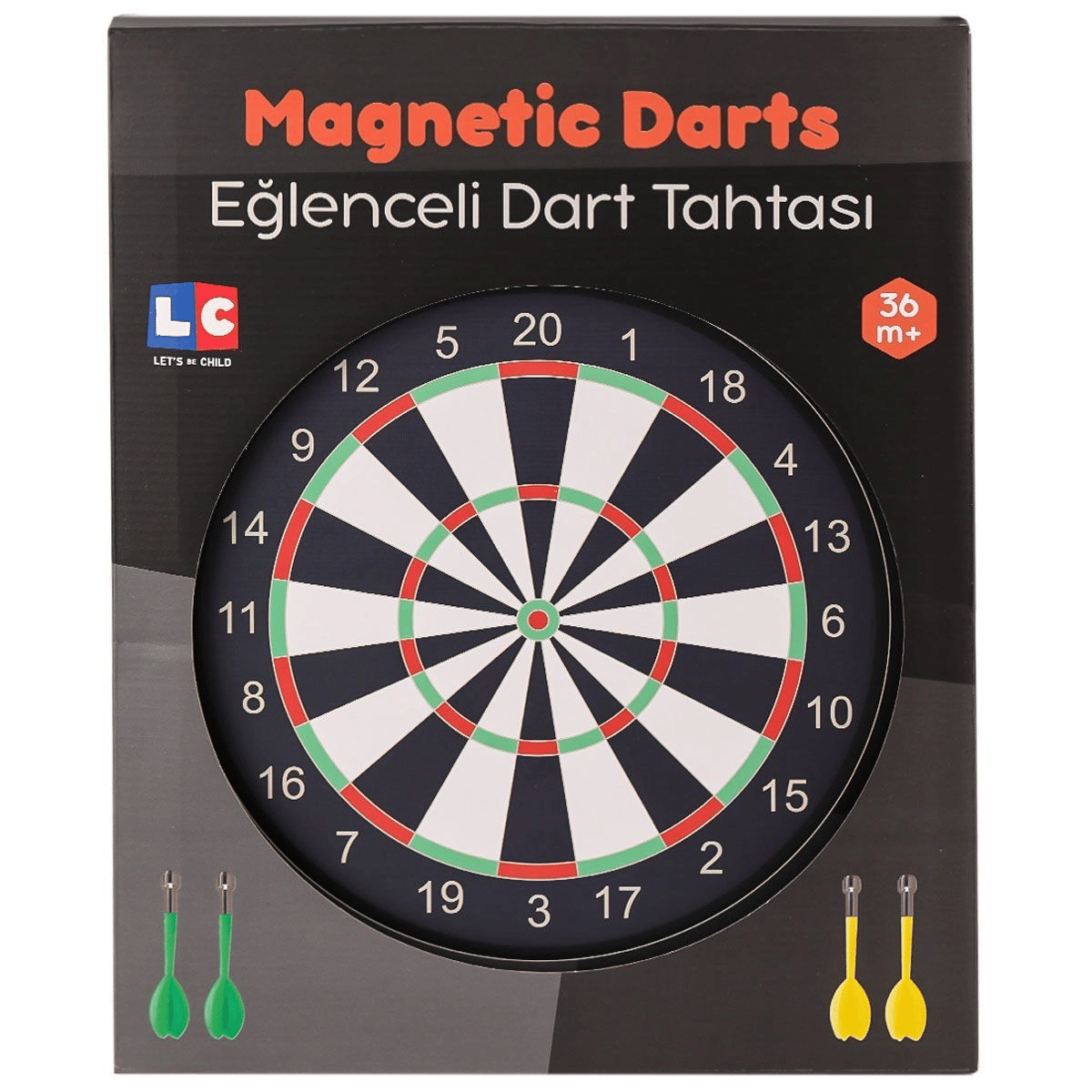 31064- Eğlenceli Manyetik Dart -Lets be Child