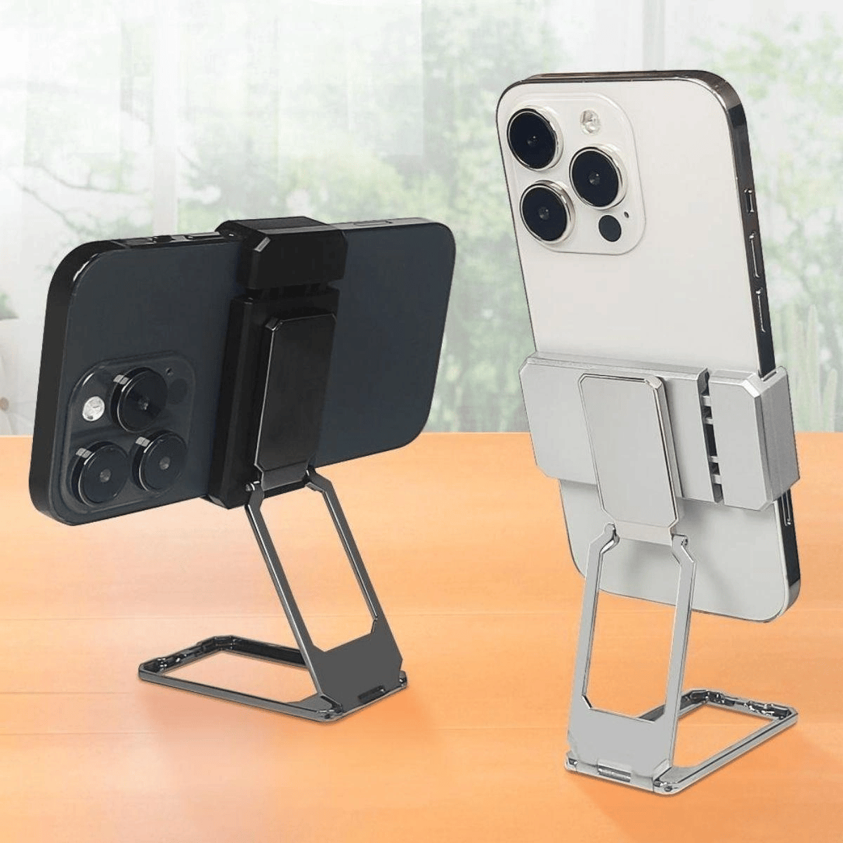 360 Derece Dönen Tüm Telefon Tipleri İle Uyumlu Metal Telefon Standı Braket Bx40