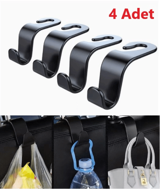4  Adet Araba Koltuk Arkası Askı Bx40
