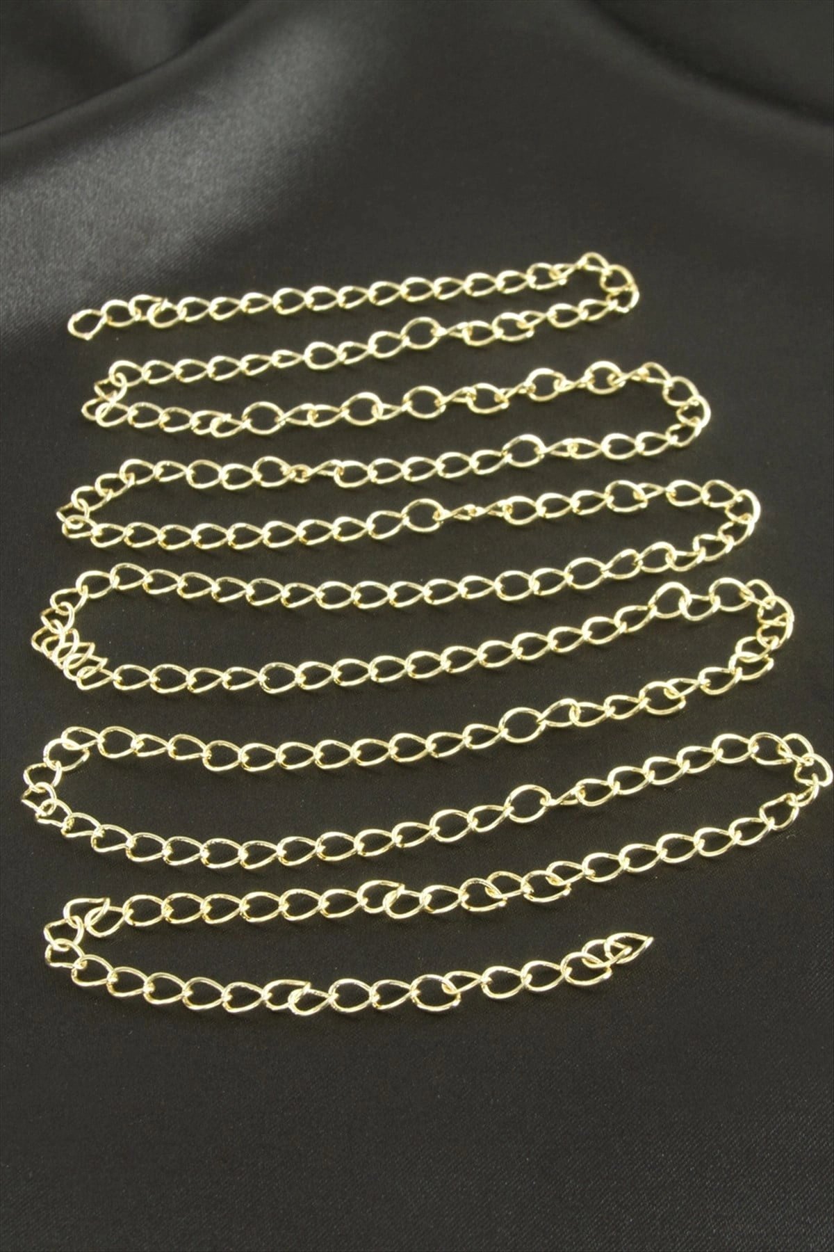 4 mm Oval Zincir 1 metre