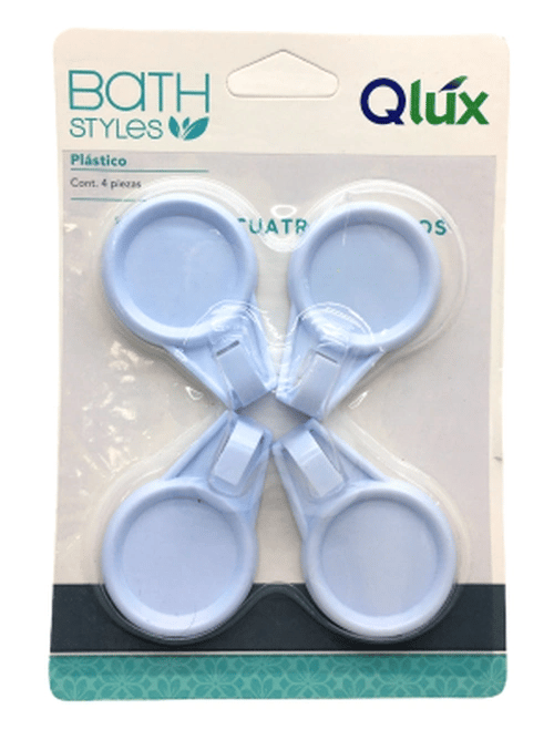 4 Parça  Efor Yuvarlak Yapışkan Askı Bx40