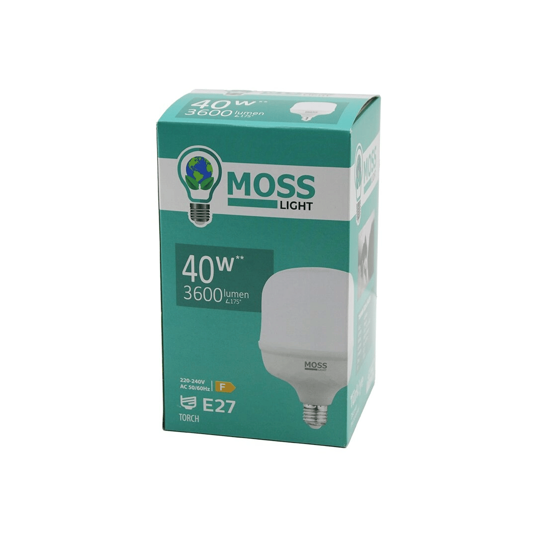 40w  Torch  Led Ampul Plastik E27 3600lumen L175° 5000 Saat Ömür Ip20 185-265v Ac  Ms-3098 Bx40