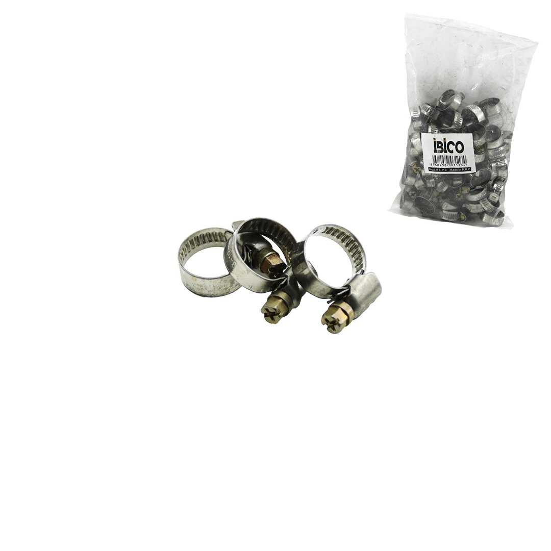50 Adet 13-19mm Metal Hortum Kelepçe Tork Ayarlı - Ayarlanabilir Klips Bx40