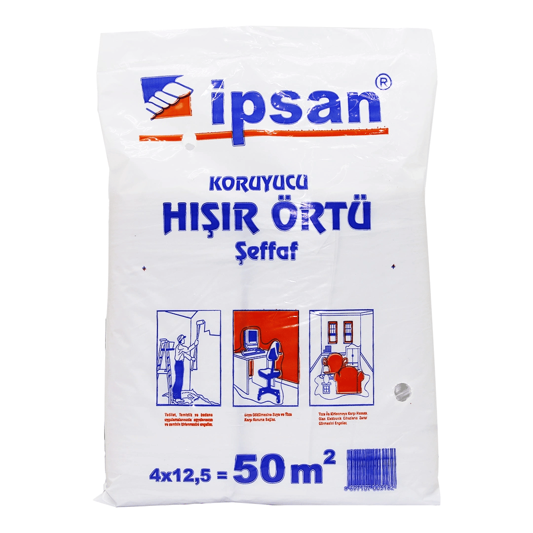 50-m2 Hışır Şeffaf Koruyucu Örtü Bx40