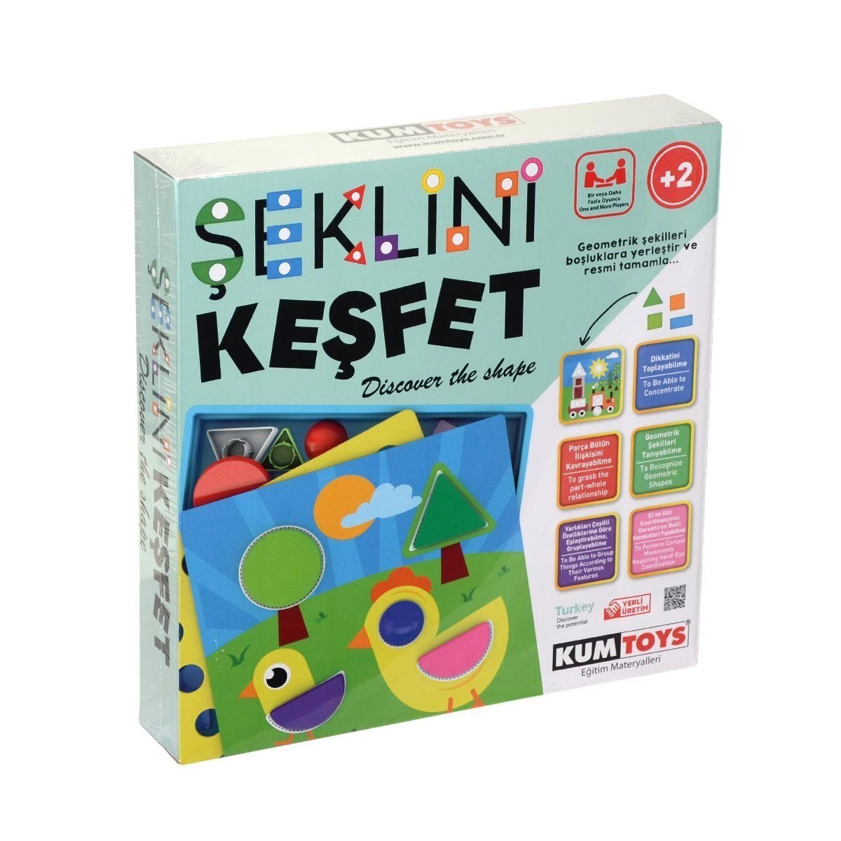 5306 KumToys, Şeklini Keşfet / +2 yaş