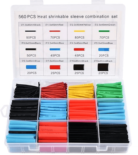 560 Parça Set Isıyla Daralan Makaron Kablo Koruyucu Kılıf Bx40