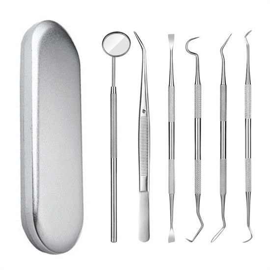 6 Parça Kutulu Ağız Bakımı Diş Bakım Seti Ağız Hijyen Takımı Bx40