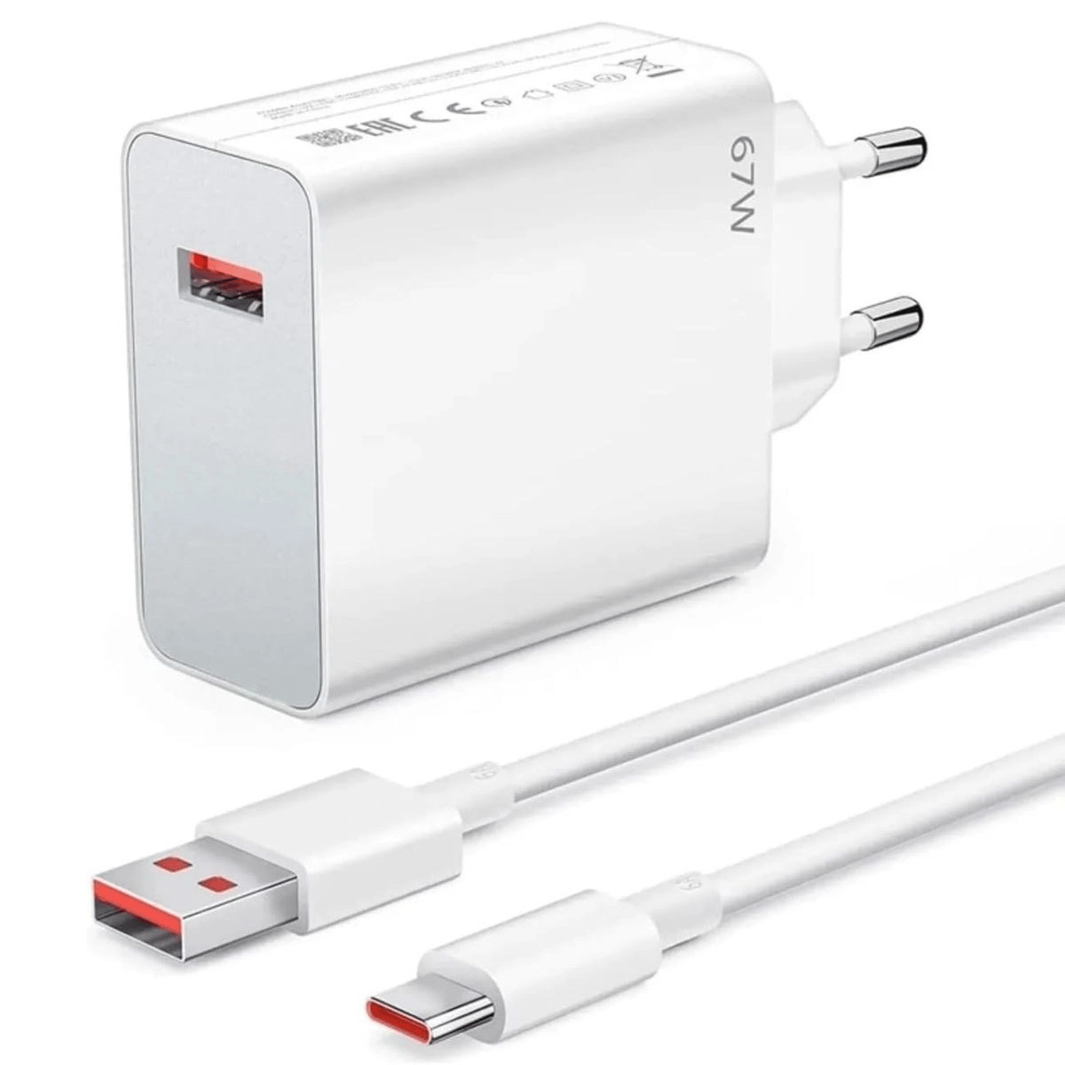 67w Hızlı Şarj Adaptörü Usb To Type-c – Pd Destekli, Akıllı Hızlı Şarj Başlığı, Güvenli Güç Adaptörü Bx40
