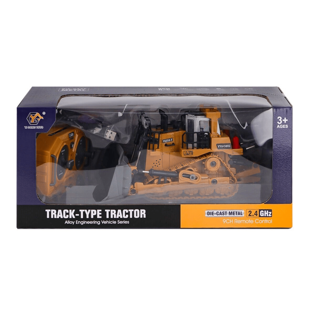 689-367 Kumandalı Sesli Işıklı Bulldozer -