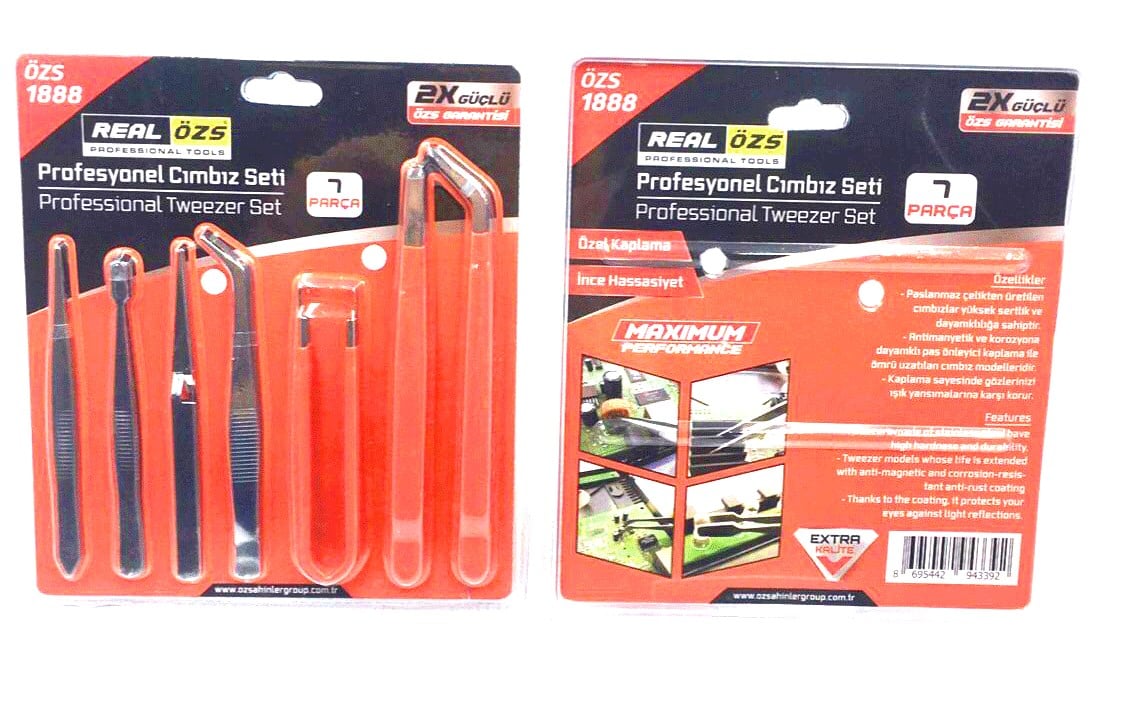 7 Parça  Profesyonel Teknik Cımbız Seti Bx40