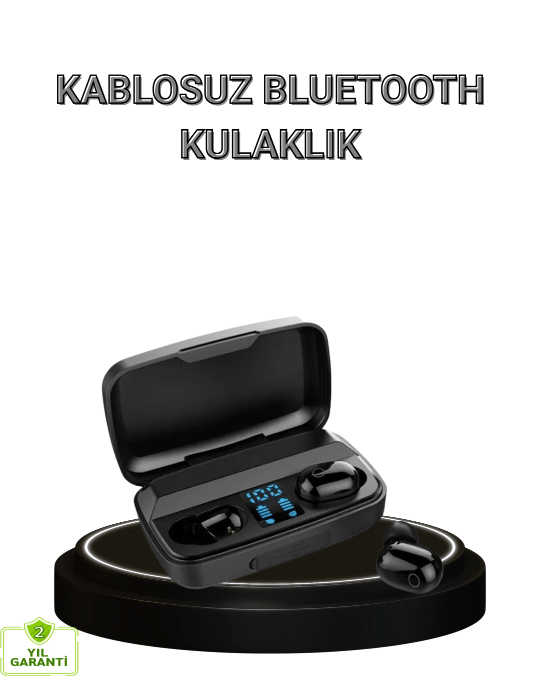 A10s Kablosuz Kulaklık  Çipli Uzun Pil Ömürlü Dokunmatik