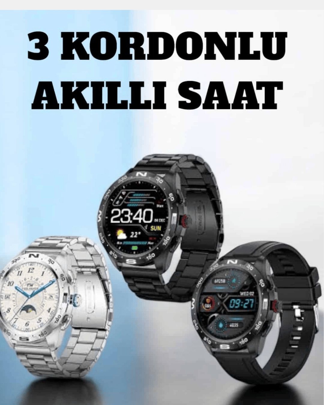 Akıllı Saat Arama Cevaplayan Titreşim Özelliğiyle Bildirim Görebilen