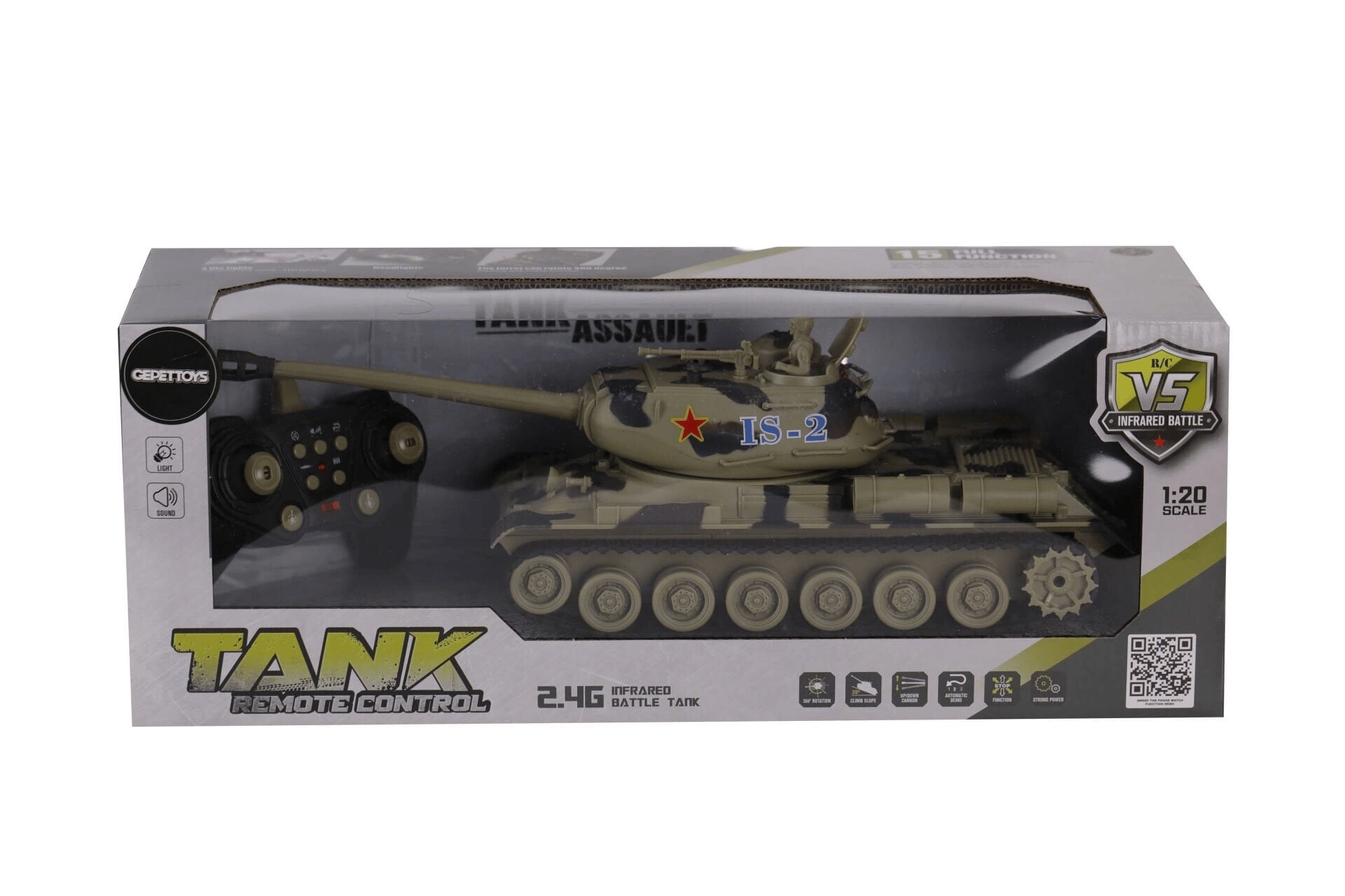 AKX535-1 2 4G KONTROL 15 FONKSİYONLU UK TANK