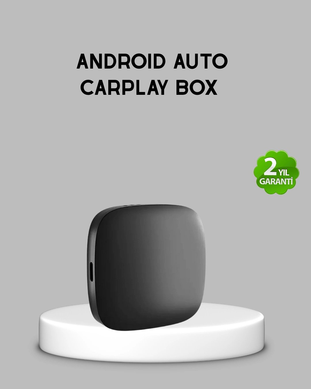 Android Auto Kablosuz Adaptör Bluetooth 5.0 ve 5.8GHz WiFi Destekli