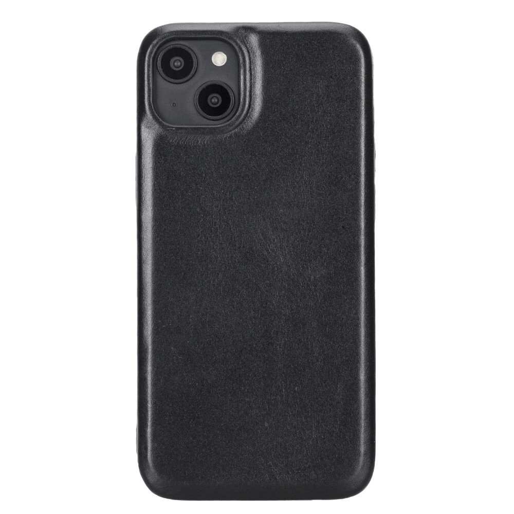 Apple iPhone 15 Plus Uyumlu Deri Arka Kapak ROCK RST1