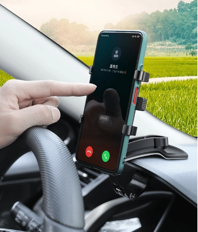 Araba Gösterge Üstüne Takılan 360 Oynar Başlıklı Telefon Tutucu Bx40
