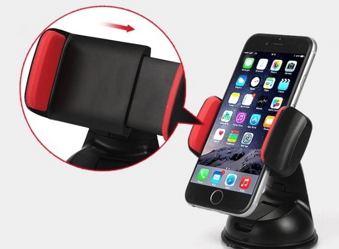 Araç İçi Torpido Ve Cam Vakumlu Kısa Boy Telefon Tutucu Bx40
