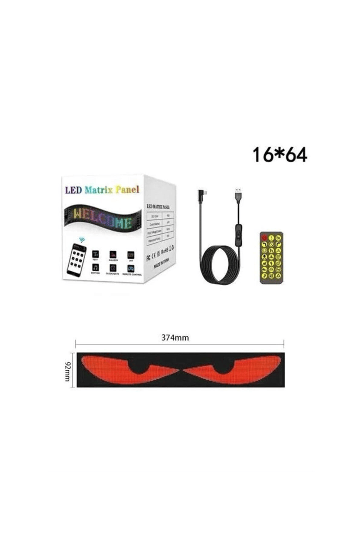 Arma Sticker & Fosfor Şerit - Renk: Siyah, Özellik: Telefon Kontrollü | Teknik Özellikleri ve