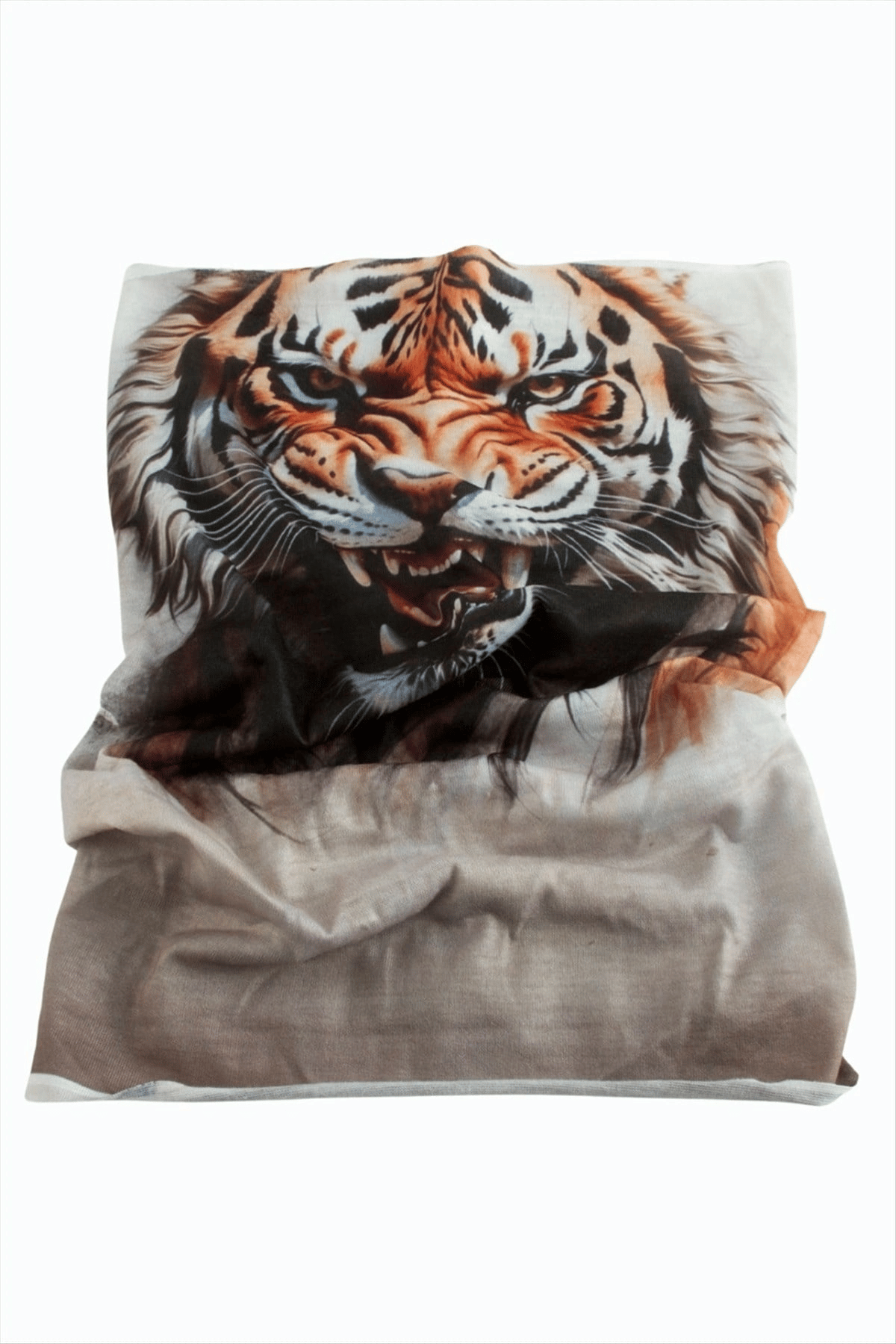 Aslan Desenli Baff Boyunluk