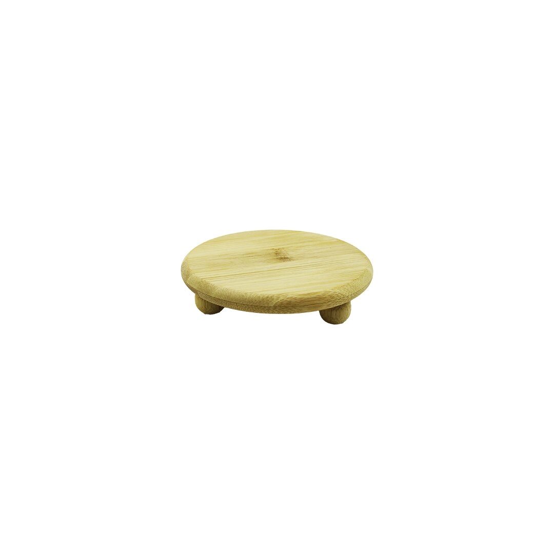 Bamboo Bambu Sunum Tabak Ayaklı 11x11cm Bx40