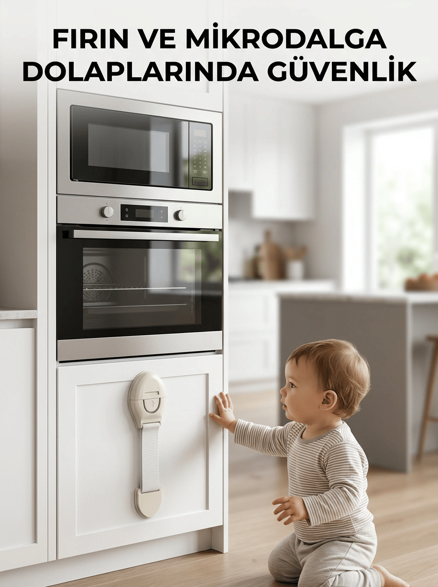 Bebek Güvenlik Dolap Kilidi Çok Amaçlı Çocuk Emniyet Kilit Sistemi