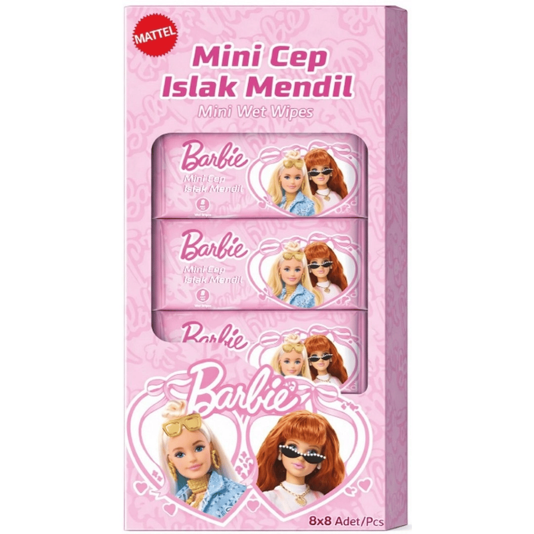 Bebek Islak Mini Cep Mendili 8'li