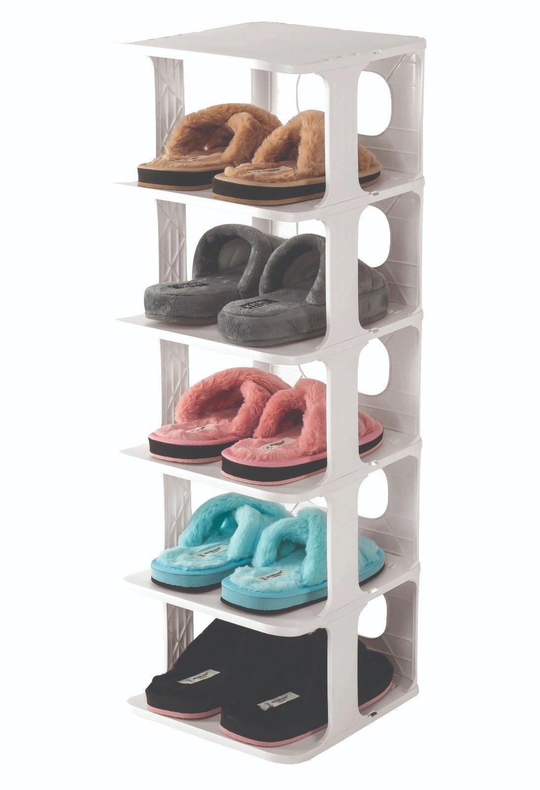 Beyaz Blanche Lüks Ayakkabılık Bx40