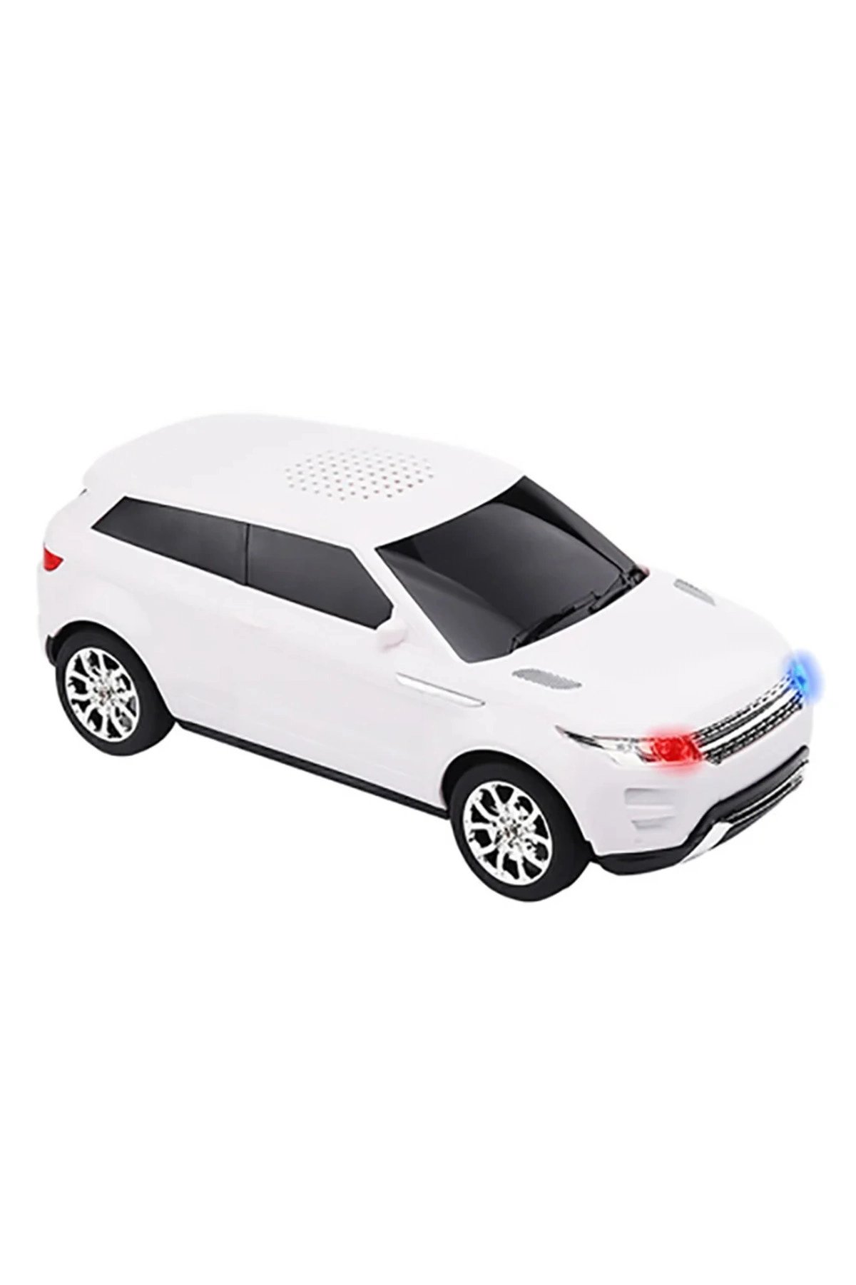 Beyaz bluetooth hoparlör mp3 çalar fm radyo sd kart usb aux çoklu bağlantı 5 saat dinleme