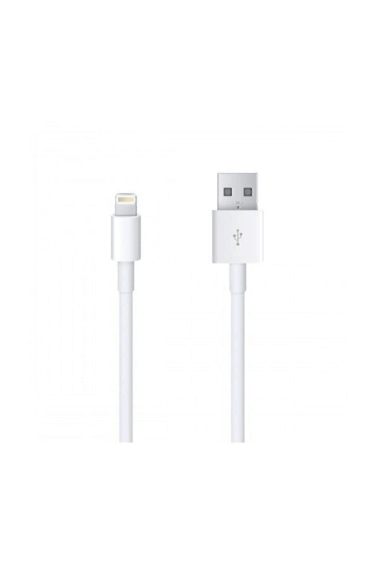 Beyaz Renkli USB Bağlantılı Cep Telefonu Şarj Kablosu İthalatçı Garantili 1 Yıl Garanti Süreli