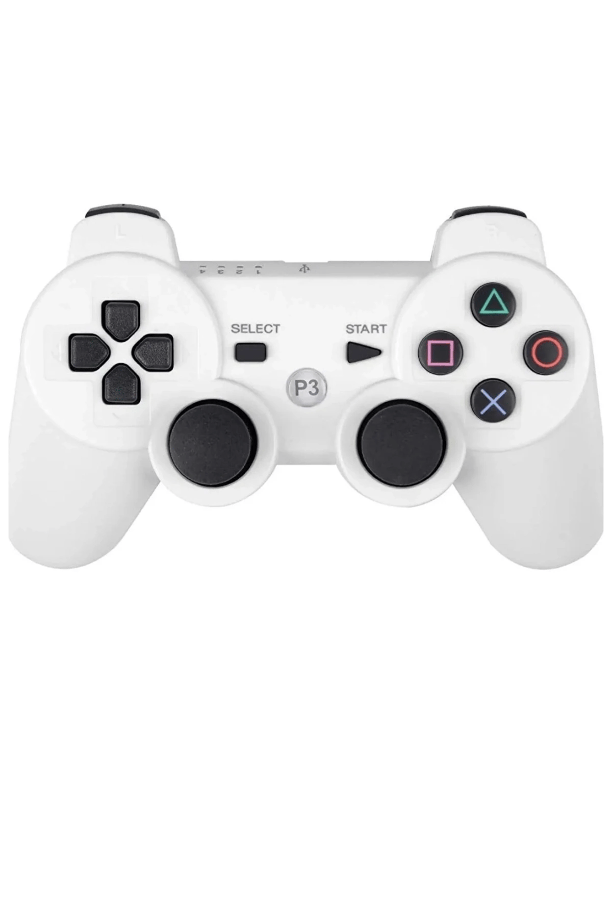 Beyaz wireless joystick hızlı şarj özellikli Playstation 3 uyumlu 1 yıl garantili
