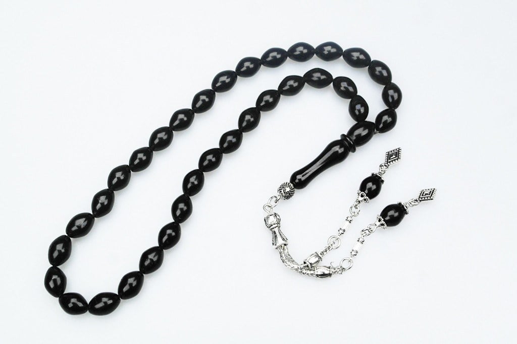 BlackCraft Oltu Sıkma Sade Tespih
