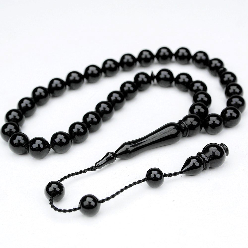 BlackCraft Oltu Taşı Sade Küre Tespih