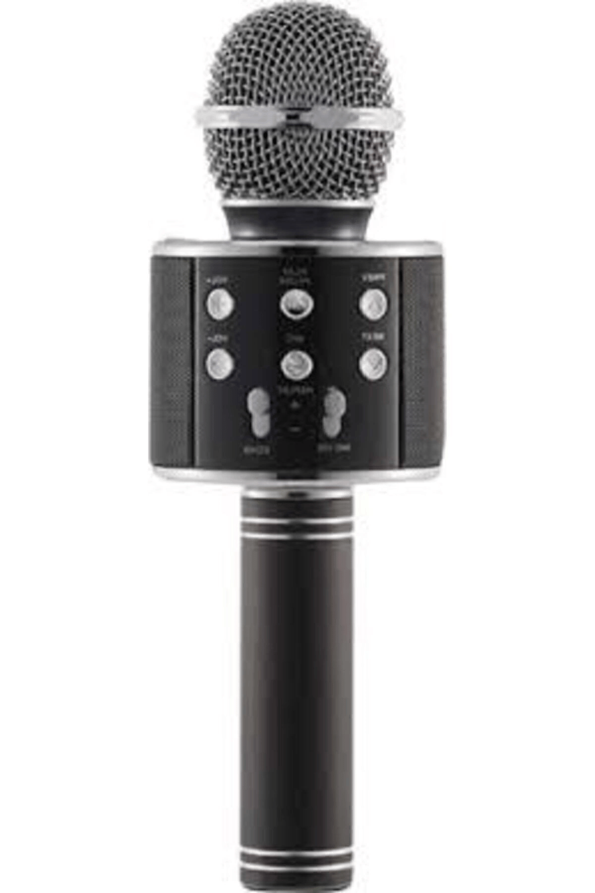 Bluetooth bağlantılı siyah karaoke mikrofon 2 yıl garantili - Elektronik - Müzik Sistemleri