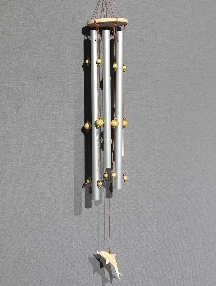 Boncuklu Metal Rüzgar Çanı 3dıarta-28