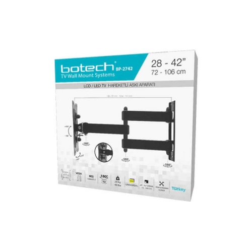 Bpt-2742 Hareketli Tv Askı Aparat 72x106 Bx40
