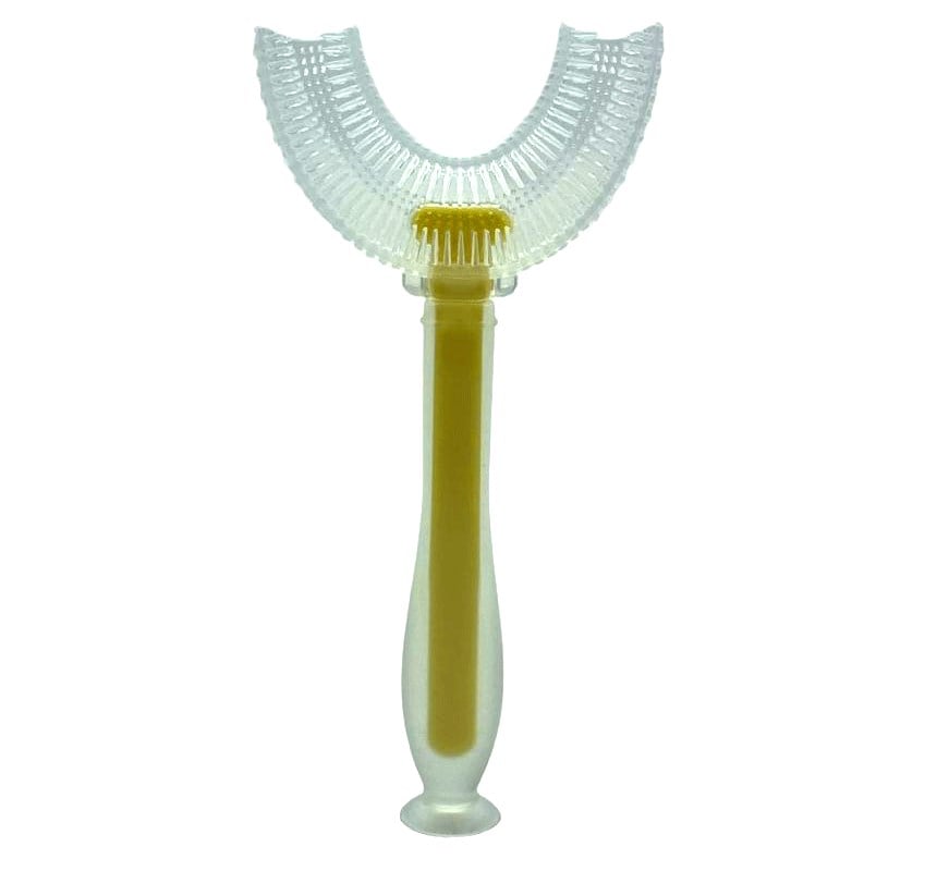 Büyük Boy İnce Silikon Saplı Akıllı Diş Fırçası Bx40