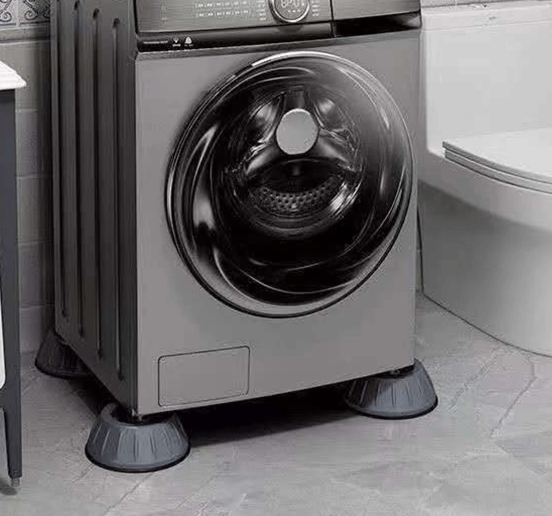 Çamaşır Makinesi Kayma Ve Titreşim Engelleyici - Gürültü Emici Aparatlar 4 Lü Set Bx40
