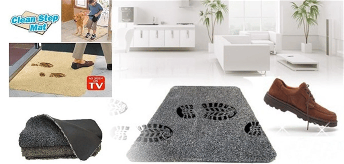 Çamaşır Makinesinde Yıkanabilir Kir Toz Emici Mikrofiberli Paspas Bx40