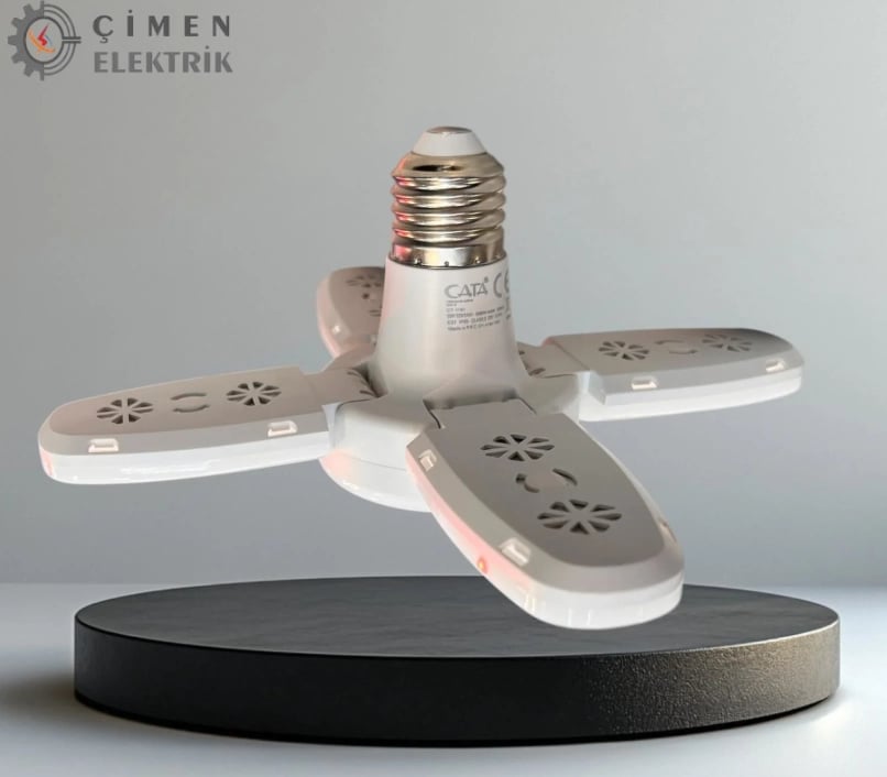 CATA CT 1151 Pervane 30W Led Ampul 6500K Beyaz Işık E27 Duy