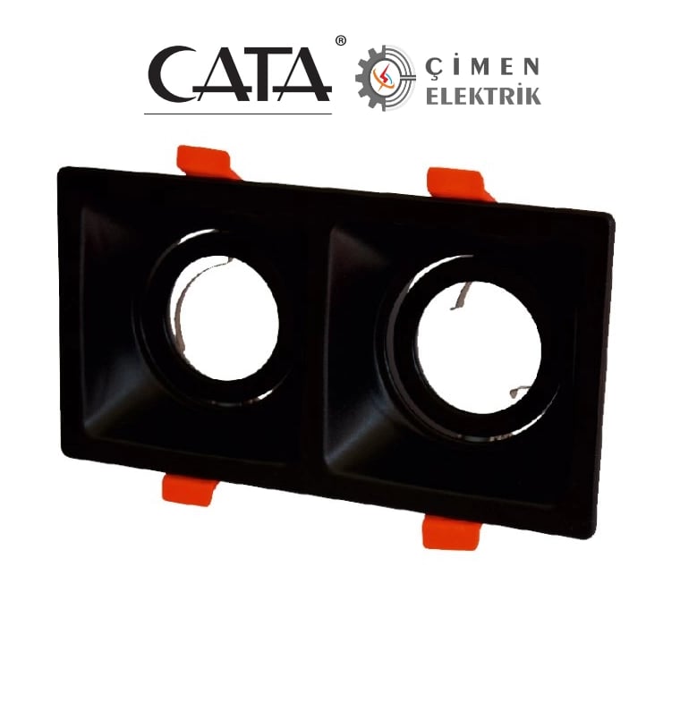 CATA CT 5005 İkili Siyah Spot Kasası