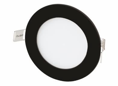 CATA CT 5125 Siyah Kasa Led Spot 6W 3200K Gün Işığı