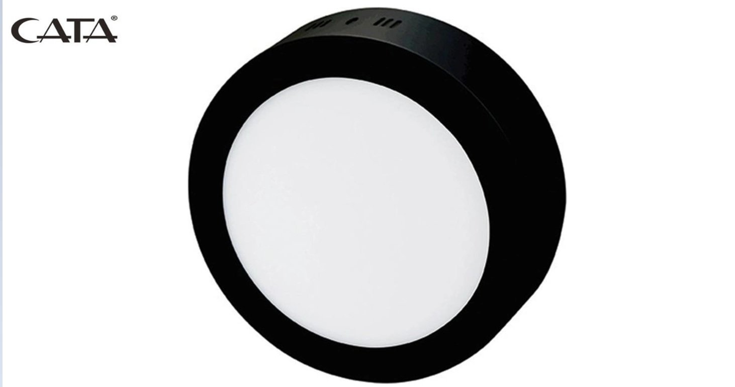 CATA CT 5235 Siyah Kasa Led Spot 18W 3200K Gün Işığı
