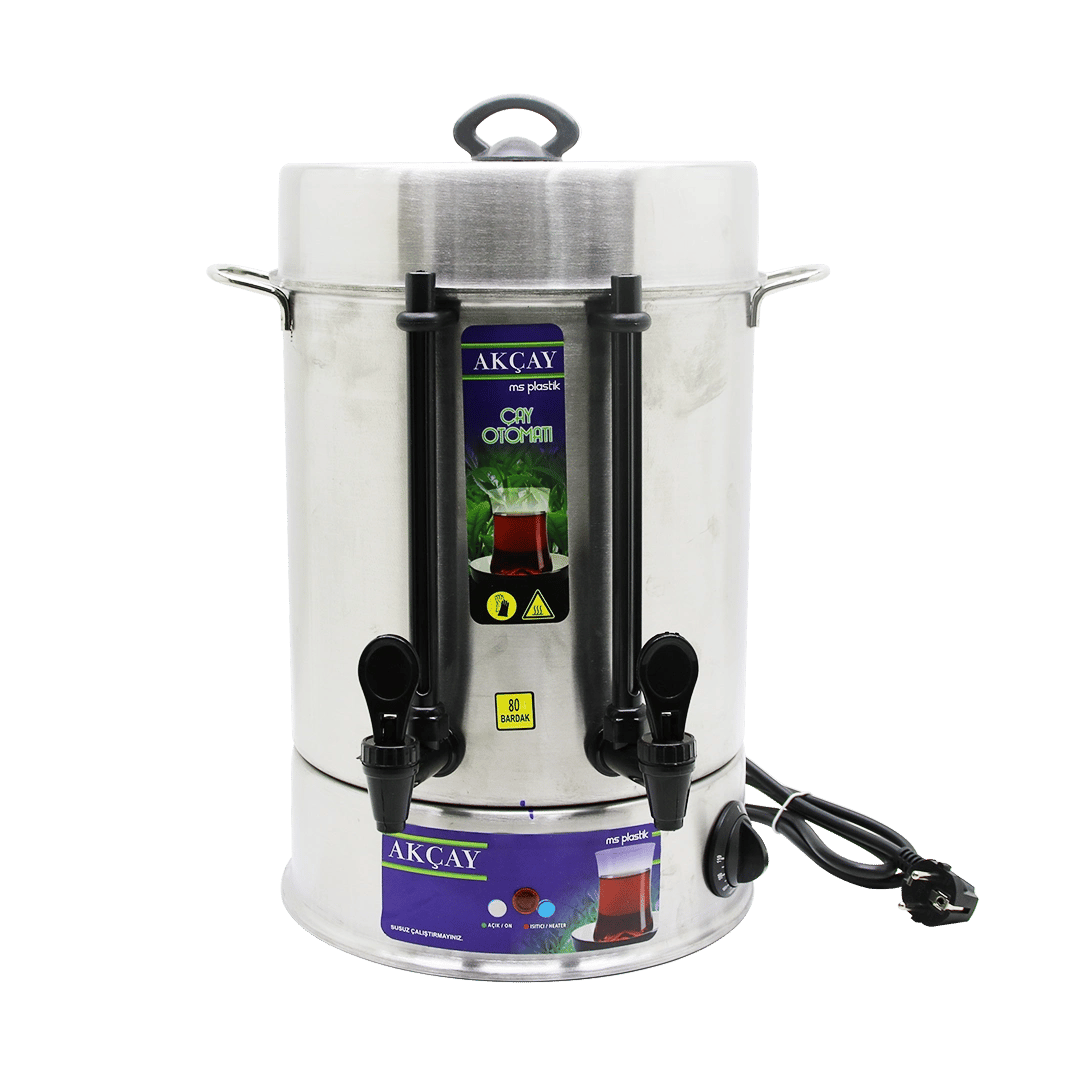 Çay Otomatı 80 Bardak Semaver Elektrikli Çay Makinesi ( Marka Değişkenlik Gösterebilir )  Bx40