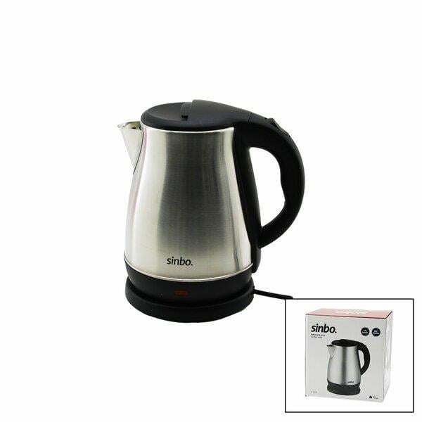 ÇELİK  KETTLE SU ISITICISI KABLOSUZ KULLANIM  1.8LT  360° DÖNEBİLME OTOMATİK KAPANMA SK-8028 (3936)