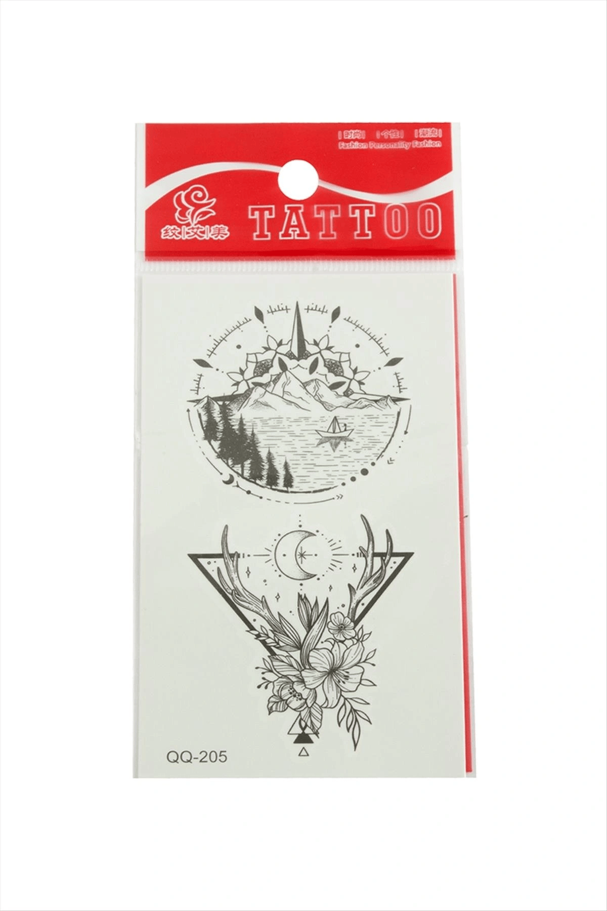 Çiçek Tattoo Dövme Sticker