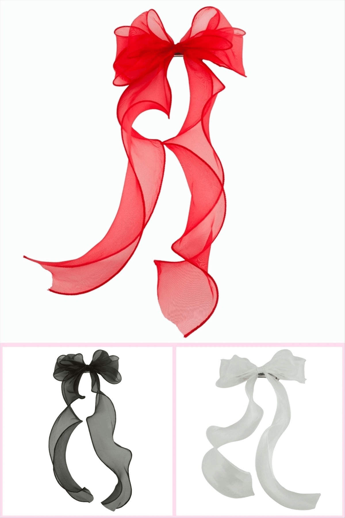 Çift Fiyonglu Tül Otomatik Toka 30 cm