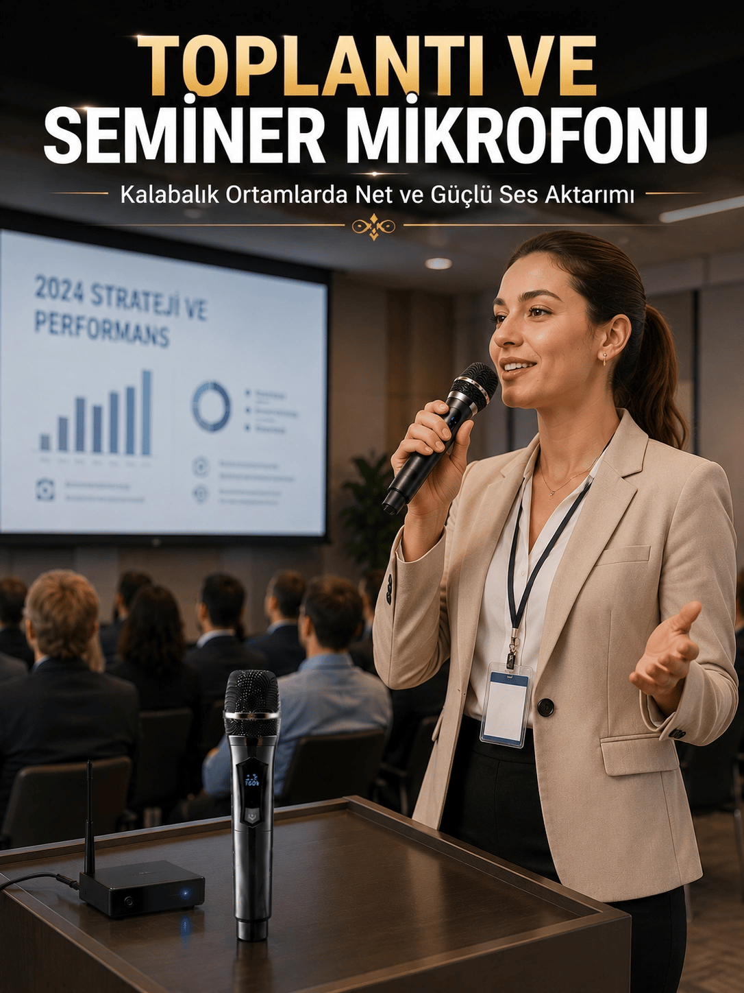 Çift Mikrofon Seti Profesyonel Ses Performansı