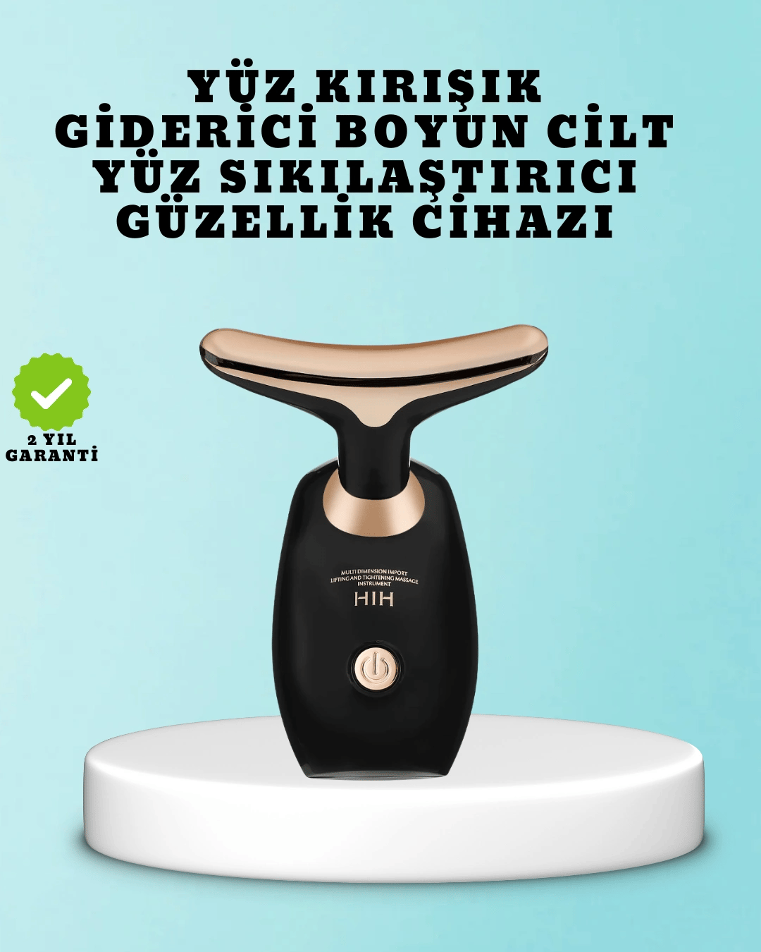 Cilt Sıkılaştırıcı Yüz Masaj Aleti – Işıltılı ve Pürüzsüz Bir Cilt İçin Özel Tasarım