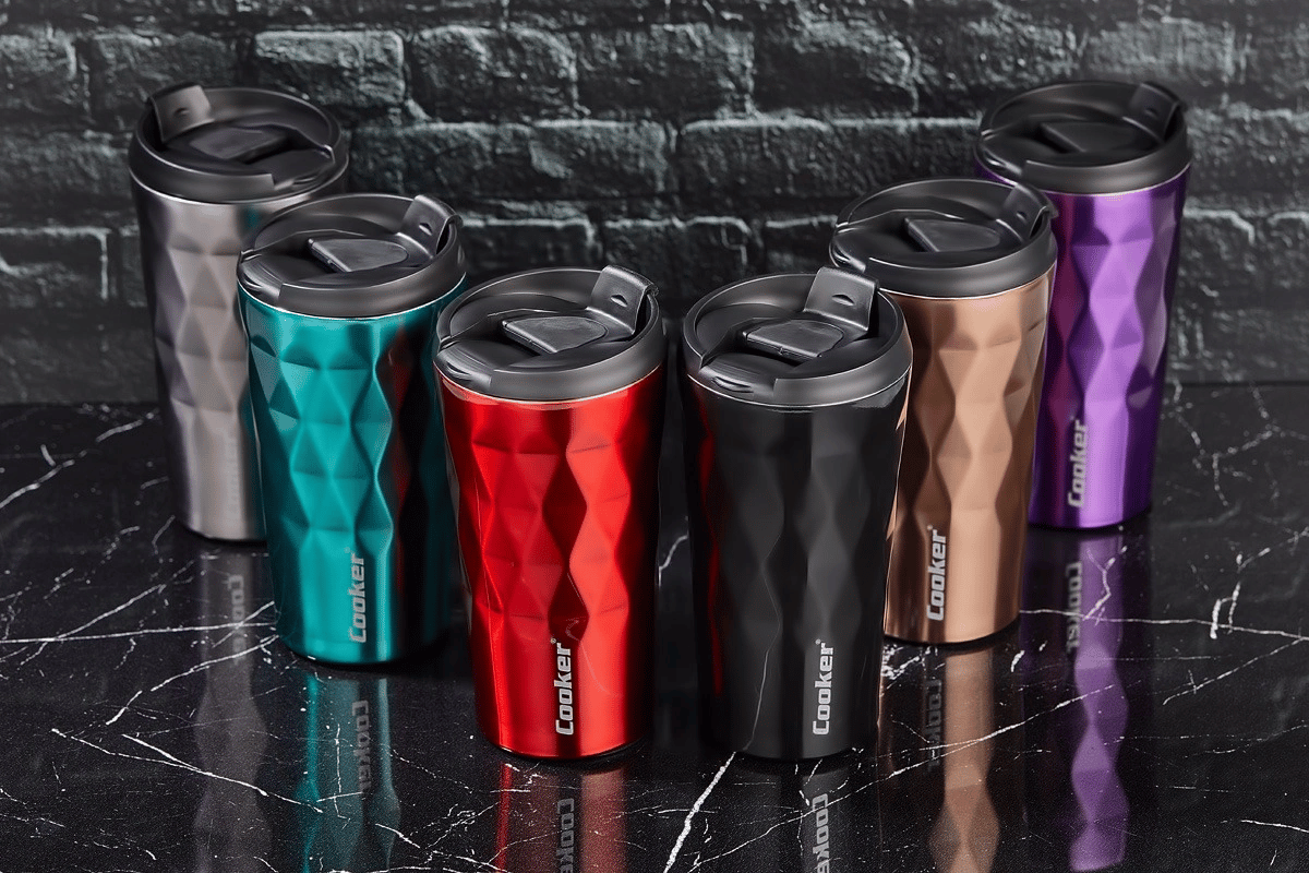Ckr-2048 350ml.çelik Mug Termos Bardak Renkli Bx40